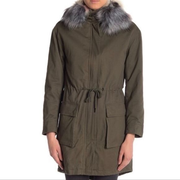 BAGATELLE Faux Fur Lined Parka NWT - Picture 4 of 13